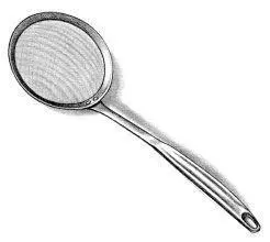 A finemesh stainless steel skimmer Indispensable for removing broth froth - фото 21