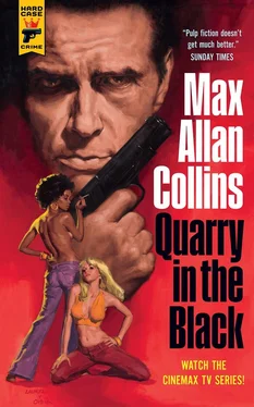 Макс Коллинз Quarry in the Black обложка книги