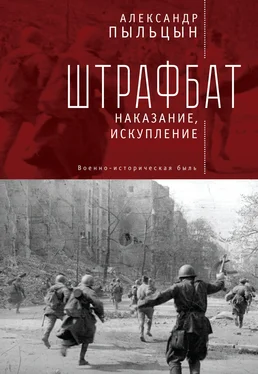 Александр Пыльцын Штрафбат. Наказание, искупление обложка книги