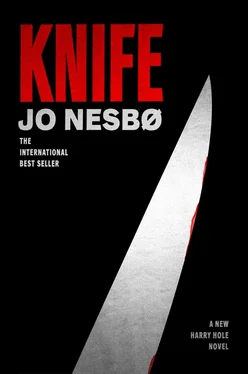 Jo Nesbo Knife обложка книги