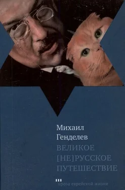 Михаил Генделев Великое [не]русское путешествие обложка книги