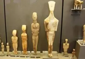 Кикладские фигурки 28002300 гг до нэ В залах Микенской эпохи - фото 683