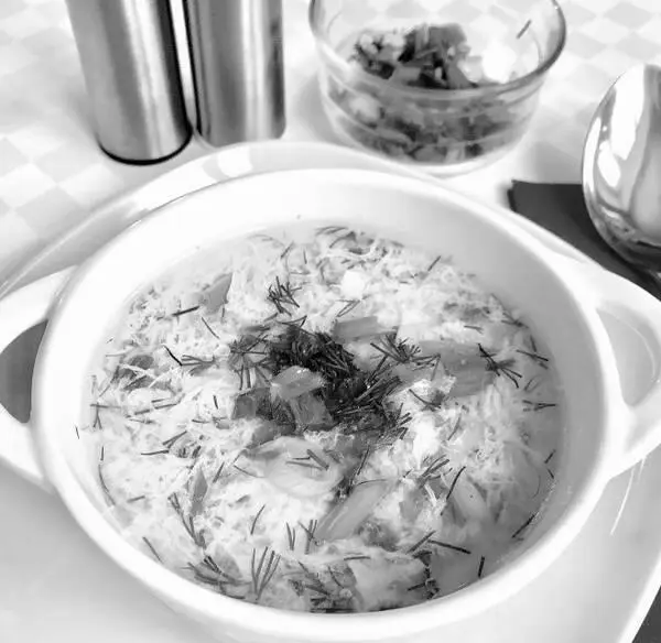 ВАМ ПОНАДОБИТСЯ Любой бульон 300 г Яйца 2 шт Кинза по вкусу 1 - фото 30