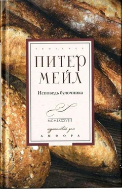 Питер Мейл Исповедь булочника обложка книги