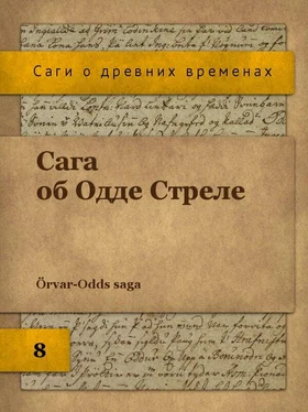 Неизвестный Автор Сага об Одде Стреле обложка книги