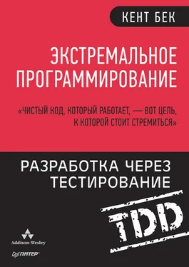 Кент Бек Экстремальное программирование. Разработка через тестирование обложка книги