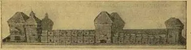 Городская стена Якутского острога С модели Государственного Исторического - фото 48