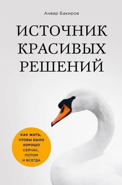 Анвар Бакиров Источник красивых решений. Как жить, чтобы было хорошо сейчас, потом и всегда обложка книги