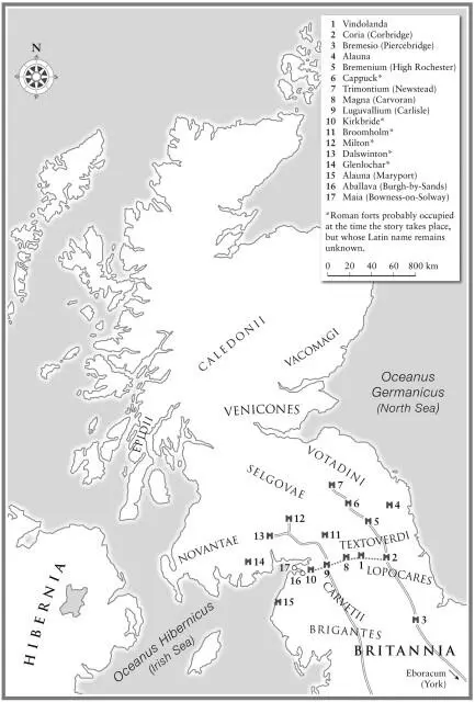 Britannia AD 100 PLACE NAMES Aballava Burgh by Sands Abus River Humber - фото 1