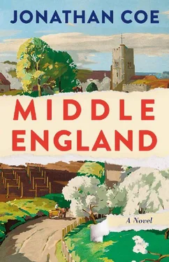 Джонатан Коу Middle England обложка книги