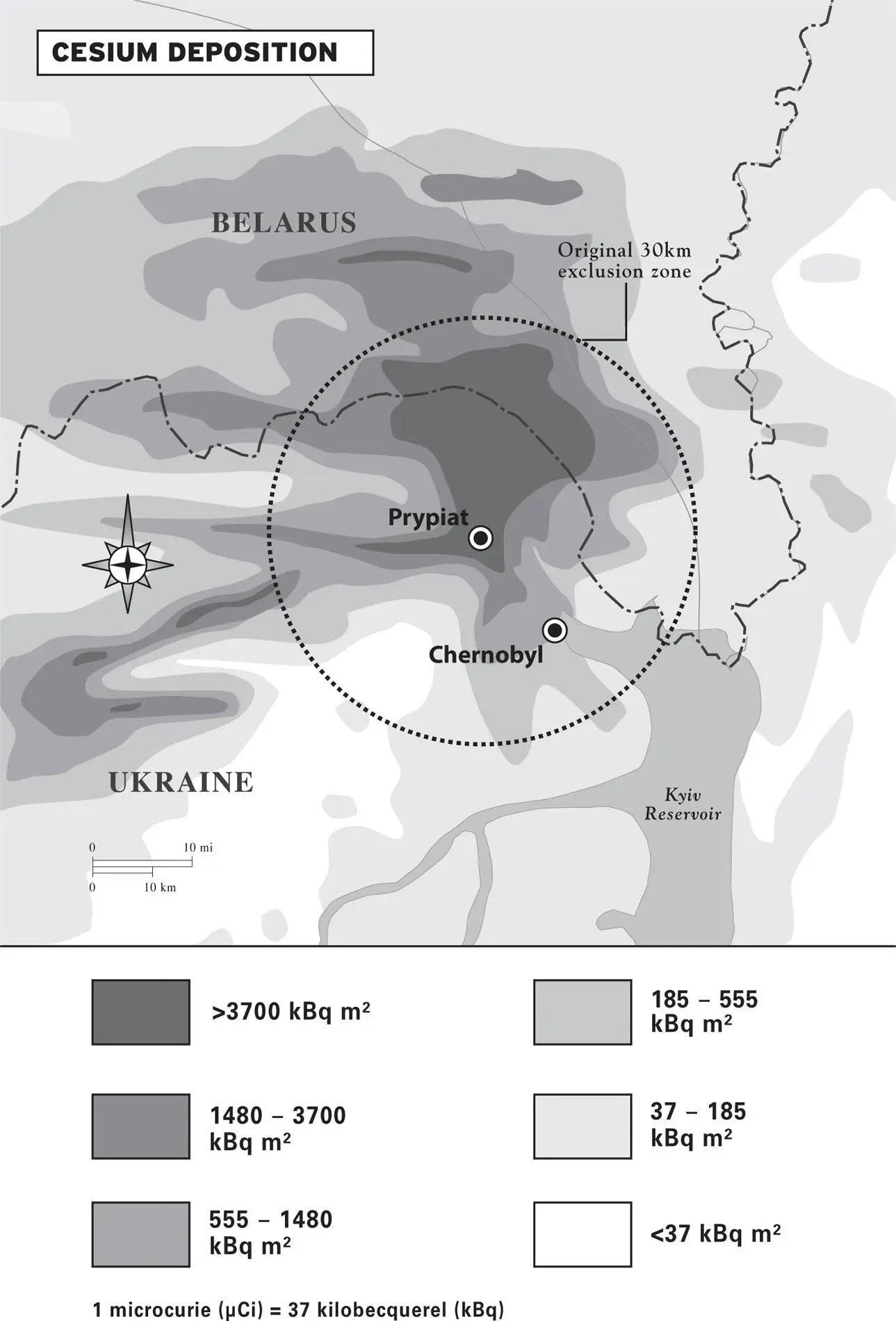 Preface There are eight of us on the trip to Chernobyl marked on my Ukrainian - фото 4