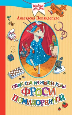 Анастасия Попандопуло Один год из жизни козы Фроси Помидоркиной обложка книги
