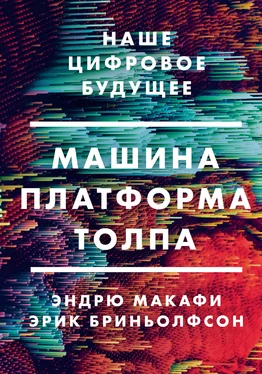 Эндрю Макафи Машина, платформа, толпа. Наше цифровое будущее обложка книги