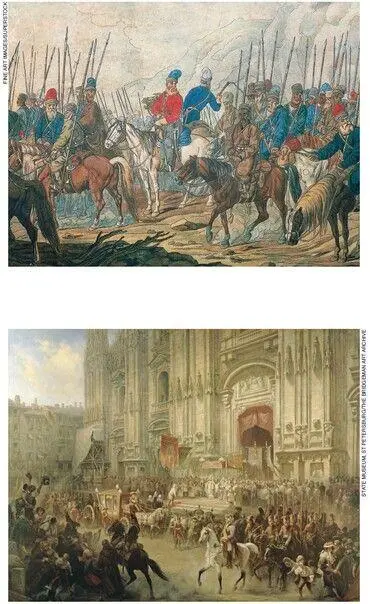 Tsar Paul sent Russian armies deep into Europe and planned a joint RussoFrench - фото 43