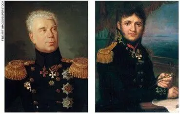 Adam Johann von Krusenstern left conceived the idea of a Russian - фото 47