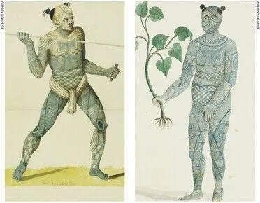 Langsdorff with his cultivated eye found the tattooed natives handsome and - фото 49
