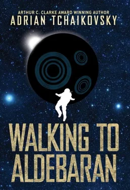 Адриан Чайковский Walking to Aldebaran обложка книги
