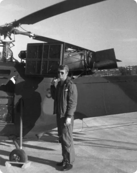 The only photo of me that I know of with the Alouette III So as far as - фото 10