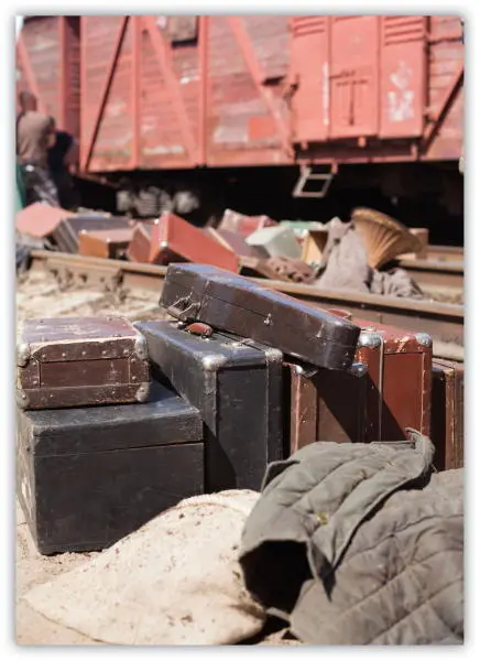 Photo 2016 J Michael Smith Deportation scene at the train station where many - фото 19
