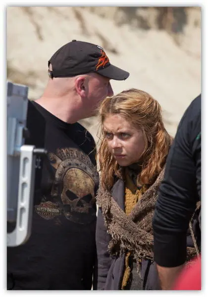 Photo 2016 J Michael Smith Offcamera Bel Powley Lina watches a scene via - фото 21