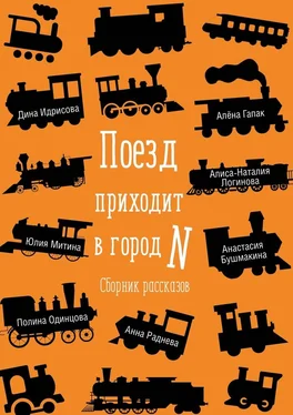 Алиса-Наталия Логинова Поезд приходит в город N обложка книги