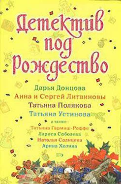 Дарья Донцова Детектив под Рождество обложка книги