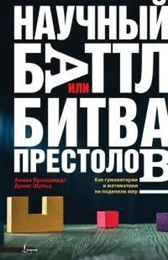 Анника Брокшмидт Научный баттл, или Битва престолов: как гуманитарии и математики не поделили мир обложка книги