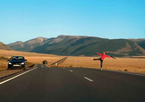 I spent eight days traveling through the Altai Republic with Nadyaour rented - фото 101
