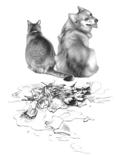 Harry picked them up snipped off the ends put them in another vase and - фото 10