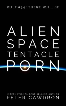 Peter Cawdron Alien Space Tentacle Porn обложка книги