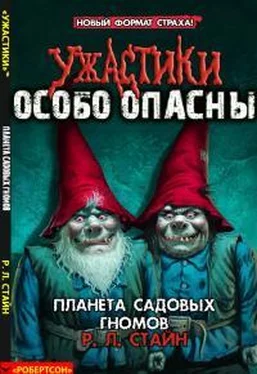 Роберт Стайн Планета Садовых Гномов обложка книги