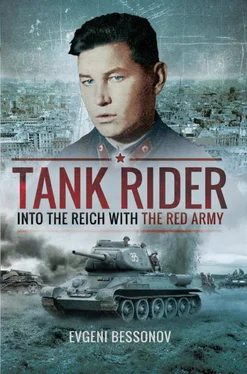 Евгений Бессонов Tank Rider: Into the Reich with the Red Army обложка книги