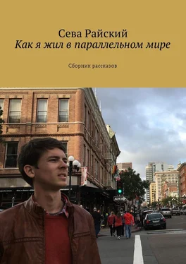 Сева Райский Как я жил в параллельном мире обложка книги