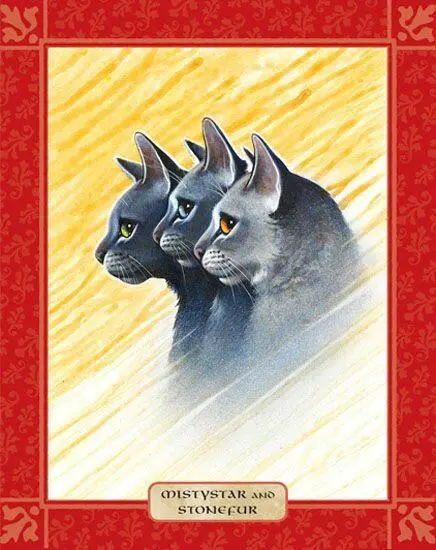 MISTYSTAR AND STONEFUR MISTYKIT AND STONEKIT WERE born in ThunderClan to the - фото 90