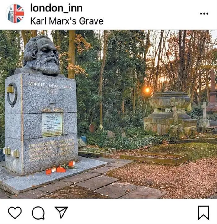 Но самое удивительное на Хайгейтском кладбище даже не могила Маркса а то что - фото 91