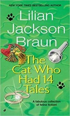 Лилиан Браун The Cat Who Had 14 Tales обложка книги