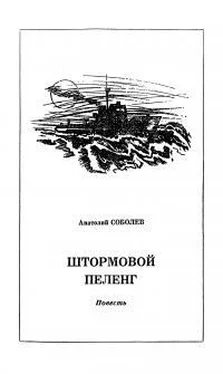 Анатолий Соболев Штормовой пеленг обложка книги