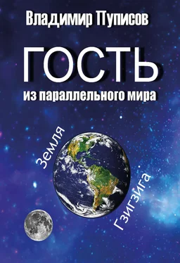 Владимир Пуписов Гость из параллельного мира обложка книги