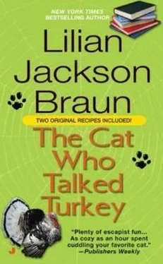 Лилиан Браун The Cat Who Talked Turkey обложка книги
