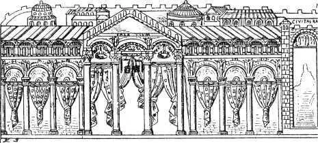 Дворец Теодориха в Равенне Мозаика в церкви СанАполлинареинКлассе Он - фото 17