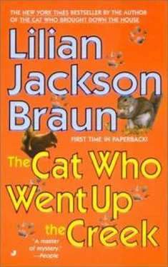 Лилиан Браун The Cat Who Went Up The Creek