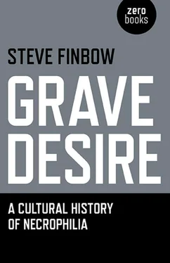 Steve Finbow Grave Desire: A Cultural History of Necrophilia обложка книги
