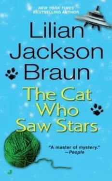 Лилиан Браун The Cat Who Saw Stars обложка книги