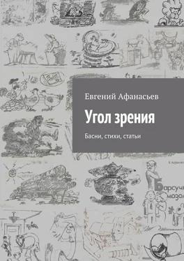 Евгений Афанасьев Угол зрения обложка книги