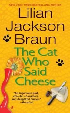 Лилиан Браун The Cat Who Said Cheese обложка книги