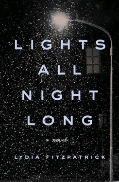 Lydia Fitzpatrick Lights All Night Long обложка книги