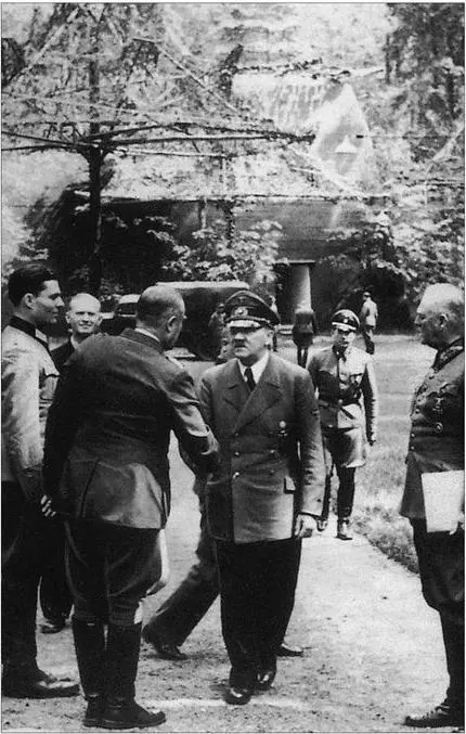The Wolfsschanze was the location of the failed bomb plot of 20 July This - фото 14