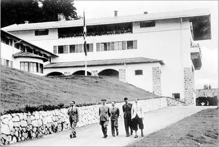 Hitler walking out of the Berghof with Goebbels to his left Copyright - фото 17
