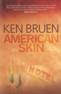 Кен Бруен American Skin обложка книги