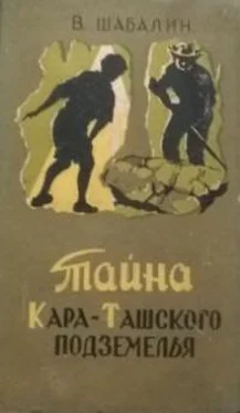 Виктор Шабалин Тайна Кара-Ташского подземелья обложка книги